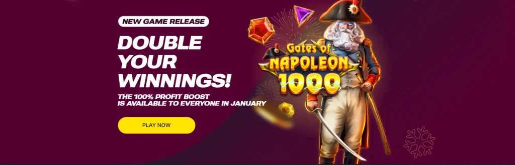 Speel online voor echt geld bij Napoleon casino